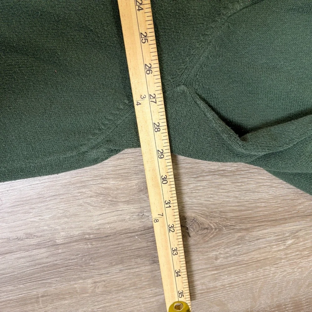 Duluth Trading Co. Strongarm Cotton Crew Sweater Mens 3XL Green Pullover